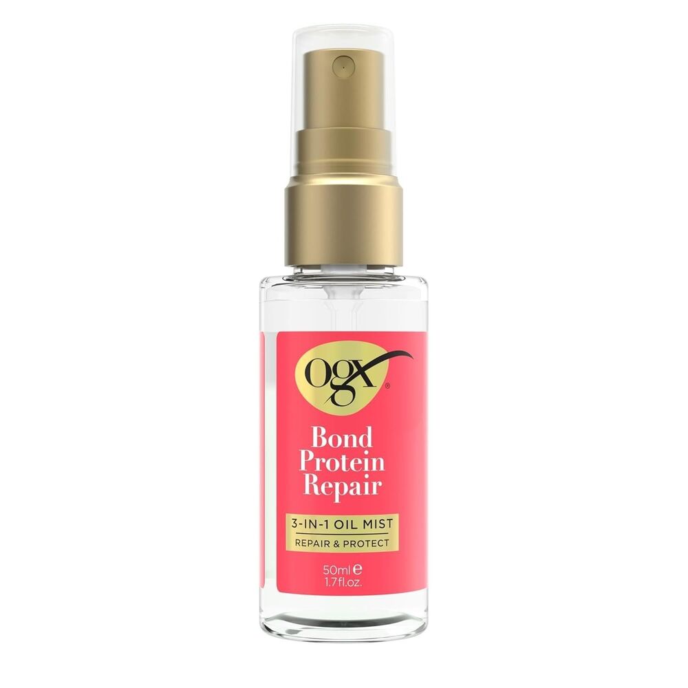 OGX Repair & Protect Bond Protein Repair 3-in-1 Oil Mist Hair Protects Dry 1.7oz